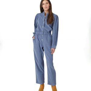 Xirena Emerick Corduroy Jumpsuit in Bluebell